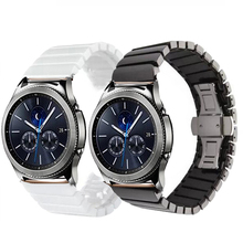 22 мм 20 мм керамический huawei gt 2 ремешок для samsung gear sport S2 Classic S3 Frontier galaxy watch 42 мм 46 мм ремешок huami amazfit bip 2024 - купить недорого