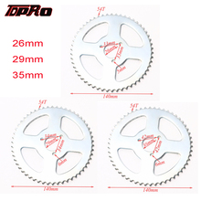 TDPRO T8F 54T 26mm/29mm/35mm Rear Back Chain Sprocket Cog For 2 Stroke 47cc 49cc 110cc 125cc 140cc Pocket Dirt Pit Bike Chopper 2024 - buy cheap