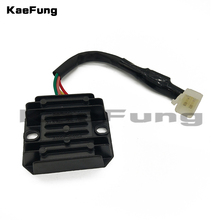 Motorcycle dirt pit bik parts female plug 4 Wires 12V Voltage Regulator Rectifier ATV GY6 50 150cc Scooter Moped JCL NST TAOTAO 2024 - buy cheap