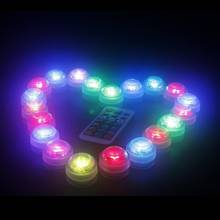12pcs/Lot Super Bright 3LED Submersible LED Floralyte Light Waterproof LED Mini Party Light For Wedding Party Events Decoration 2024 - buy cheap