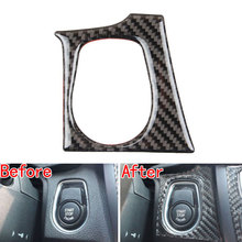 Car Engine Start Stop Switch Botton Frame Cover Trim Carbon Fiber For bmw 3 Series 320i 328i 2013-2015 Car Styling 2024 - buy cheap