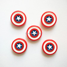 Free shipping (5pcs/set) Captain of America fridge magnet sticker hero message sticker for whiteboard home Decor kids gift 2024 - buy cheap
