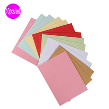 DELVTCH 10pcs/set 8Colors Paper Envelopes Vintage Retro Style Envelope For Office School Card Scrapbooking Holiday Gift 2024 - buy cheap