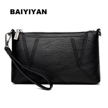 Fashion Women Patchwork Shoulder Bags PU Leather Handbags Small Flap Crossbody Bags Ladies Messenger Bags 2024 - buy cheap