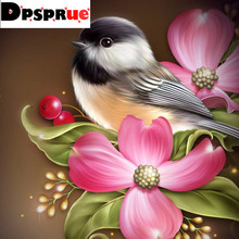 Dpsprue 5D DIY diamante pintura completa/cuadrado/Ronda taladro "Animal pájaro bordado Cruz puntada del mosaico regalo casa decoración regalo Dp02 2024 - compra barato