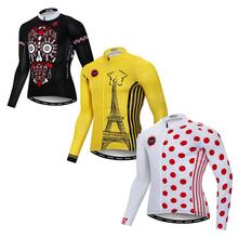 Maillot de ciclismo de manga larga para hombre, camiseta de secado rápido para bicicleta de montaña o carretera, S-4XL 2024 - compra barato