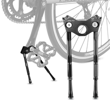 Mountain Road Bike Kickstand Bicycle Kick Stand Alloy Double Legs Bicycle Stand Parking Rack Bike Stand Side Foot Support Legs 2024 - buy cheap