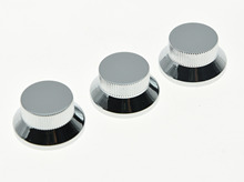 Kaish botão de metal cromado para baixo, 3 peças, botões de metal cromado para correia, 5.8mm, panelas 2024 - compre barato
