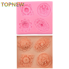 2O14 New High quality Flower bouquet silicone mold,Fondant Cake Decorating Tools,Silicone Soap Mold,Silicone Cake Mold 2371 2024 - buy cheap