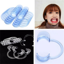 Newest 3 size White Blue 10 pcs C Shape Dental Intraoral Cheek Retractor Lip Mouth Opener Tooth Whitening 2024 - buy cheap