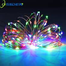 DC 12V String light 16.5ft  33ft 100led Copper Waterproof fairy tale garland Decorative wedding party for Christmas Holiday 2024 - buy cheap