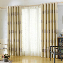 New arrival Pastoral Window Curtains For living Room/ kitchen room Thick blackout Curtains Window Treatment Free Shipping 2024 - buy cheap