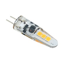 Lâmpada milho led dimerizável, ac/dc 12v led g4 2835 smd 2w g4 ângulo de feixe de 360 lâmpada led cápsula lâmpada suporte transformador eletrônico 2024 - compre barato