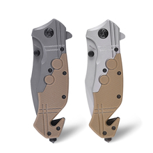 New Folding Knife Stainless Steel Pocket Outdoor Survival EDC Knives Pocket Clip Glass Breaker Belt Cutter Multi Funtional Knife 2024 - buy cheap