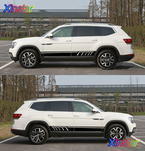 2 шт./лот боковые стикеры декоративные для тела автомобиля для VK Volkswagen Tiguan 2024 - купить недорого