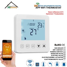 EU 100-240V 3A Hysteresis 1 degree gas boiler heating thermostat WIFI for water heating,radiator valve,Dry contact 2024 - buy cheap