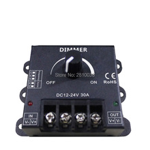 2 pçs/lote DC 12-1 24V levou freqüência Múltipla freqüência dimmer levou dimmer canal conduziu a lâmpada dimmer para luzes led