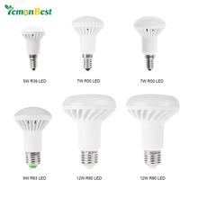 Lemonbest SMD5730 LED Bulb E14 E27 R39 R50 R63 R80 5W 7W 9W 12W  LED Bulb Warm White&Cold White Light Lamp AC 85-265V 2024 - buy cheap