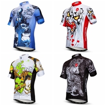 Camiseta de Ciclismo transpirable con Calavera, ropa de verano para bicicleta de montaña 2024 - compra barato