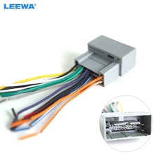 LEEWA Car Radio Audio Stereo Amplifier Interface Wire Harness for Honda (2008~2013) Install Aftermarket CD/DVD Stereo #2959 2024 - buy cheap