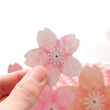 1 Pack Cherry Blossom Kawaii Stickers Stationery Adesivos Journal Cute Diary Flower Stickers Scrapbooking School Supplies 2024 - buy cheap