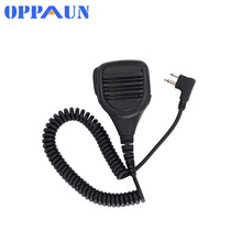 10PCS PMMN4013A 2 Pin Handheld Speaker Microphone MIC For MOTOROLA Radios EP450 GP300 GP88s GP2000 Walkie talkie Accessories 2024 - buy cheap