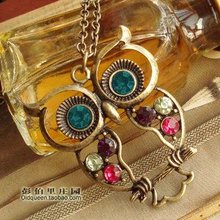 Fashion Vintage Necklace Owl Necklace Animal Pendants Necklaces For Women Punk Jewelry 2024 - buy cheap