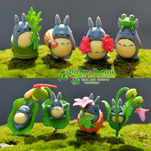 Péndulo de micropaisajismo, muñeco de Totoro, decoraciones de paisajismo, miniatura de jardín, 8 Uds. 2024 - compra barato