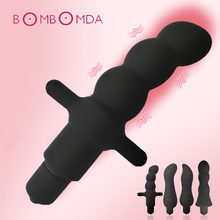 Anal Vibrator Butt Beads Plug Prostate Massager Sex Toys for Adult Men Women Gay Vagina G Spot Anus Stimulator Silicone Buttplug 2024 - buy cheap