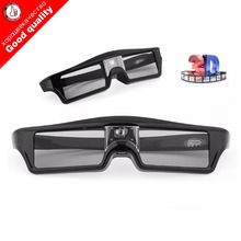 Новые профессиональные универсальные 3D-очки для активного затвора DLP LINK, замена DLP-проектора для optoma Sharp LG Acer BenQ epson 2024 - купить недорого