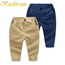 Kindstraum New Kids Casual Pants for Boys Fashion Cotton Base Trousers for Baby Boys Spring Autumn Children Quality Pant, MC789 2024 - buy cheap