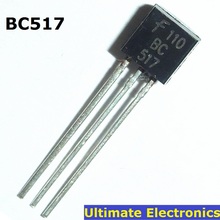 100 Uds BC517 Transistor NPN Darlington 625mW 30V 500mA a 92 2024 - compra barato