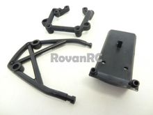 Rovan RC Bumper & support brace & rear cage support fits HPI Baja 5B SS KM Buggy 2024 - buy cheap