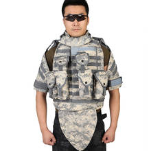 New OTV Tactical Vest Real-life CS Field Protective Waterproof Wear-resistant Equipment Camouflage Combat Adjustable Body Armor 2024 - buy cheap