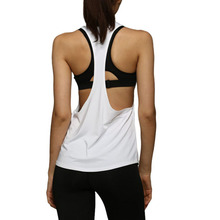Women Sexy Gym Sports Vest Summer Outdoor Sports Training Running Tank Tops Sleeveless Yoga Vest 2024 - buy cheap
