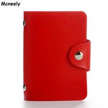 24 Cards High Capacity Card Organizer Wallet High Quality Bank Credit Card Case Unisex Business Card Holder Wallet ID Holders 2024 - buy cheap