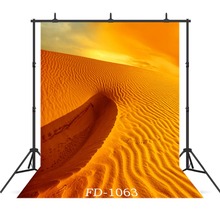 Golden Desert Vinyl Photography Background for Photo Shoot Props Children Baby Shower  Cloth Printed Backdrop Photophone 2024 - buy cheap