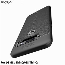Чехол для LG G8 чехол thinq бампер для телефона мягкий силиконовый защитный чехол для задней панели телефона для LG G8 чехол thinq Funda 6,1'' 2024 - купить недорого
