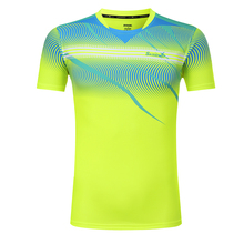 Рубашки для бадминтона для мужчин/женщин/детей теннисные футболки спортивные рубашки быстросохнущая рубашка для настольного тенниса одежда для бадминтона 2024 - купить недорого