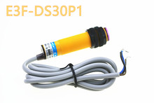 E3F-DS30P1 Фотоэлектрический Датчик диффузного фотоэлектрический выключатель трехпроводной DC PNP диаметром 18 мм 2024 - купить недорого
