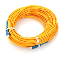 Hot Sale SM SX 3mm 20M 9/125um Fiber Optic Jumper Cable SC/UPC-SC/UPC Fiber Optic Patch Cord 2024 - buy cheap