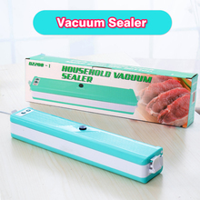 Película de Embalagem de Alimento domésticos Vacuum Sealer Sealer Vacuum Packer 6 Pcs Sacos Para Proteção De Alimentos Pacote de Aparelhos 220 V Vácuo máquina 2024 - compre barato