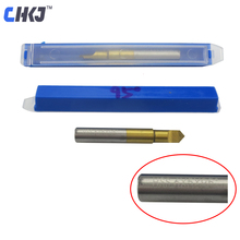 CHKJ-cortadora de llaves HSS recubierta de titanio, 95 grados, para fresadora de llaves, Pin de guía, broca de cuchillo plano, accesorios de herramienta de cerrajero 2024 - compra barato