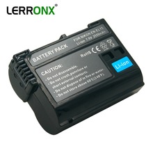 Lerronx EN-EL15 enel15 bateria digital recarregável, en-el15a en el15 2550mah bateria de câmera para nikon d500 d750 d7100 d7000 2024 - compre barato