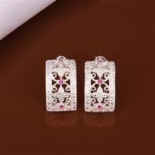newFree Shipping 925 silver fashion jewelry earring 925 silver earrings wholesale  E365 2024 - buy cheap