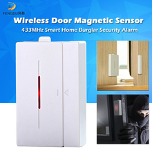 Sensor inalámbrico antirrobo para sistema de alarma de seguridad inteligente, Sensor de alarma de ventana y puerta de 433Mhz, automatización inalámbrica 2024 - compra barato