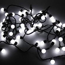 Tira de luces LED para decoración de Navidad, Bola de algodón, 5M, 110V/220V, envío gratis 2024 - compra barato
