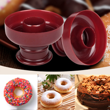 Donuts Maker Mold Food -Grade Plastic Doughnuts Maker Cutter Fondant Cake Bread Desserts Bakery Mould Cooking Tools 2024 - buy cheap