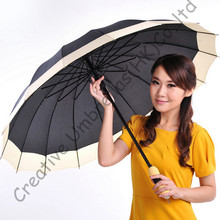 Auto open,16 umbrellas' ribs,pongee fabric,big size,drop shipping allowed,straight umbrellas,14mm strong shaft and fluted ribs 2024 - buy cheap