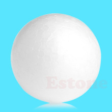 Bola de espuma de isopor, bola redonda de material diy criativa de 2cm-8cm 2024 - compre barato